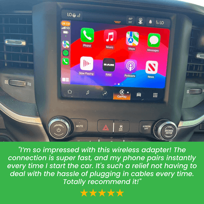 CarLinker™ Wireless CarPlay & Android Auto Adapter